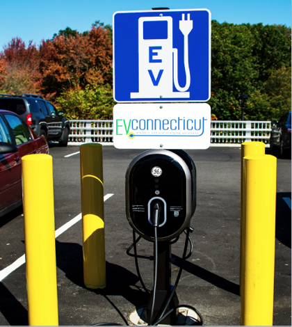 City dedicates charging station