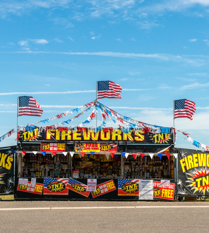 Fireworks are Illegal Almost Everywhere in IE