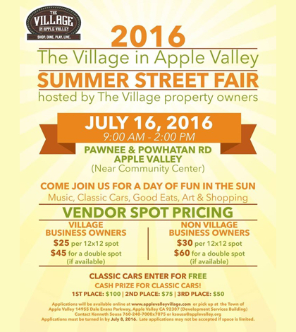 Apple Valley Village Street Fair