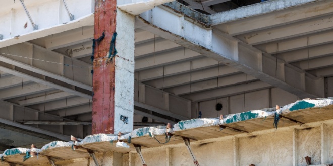 County office buildings are being leveled