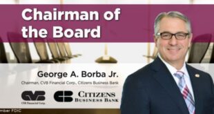 CVB Financial, CBB make board changes