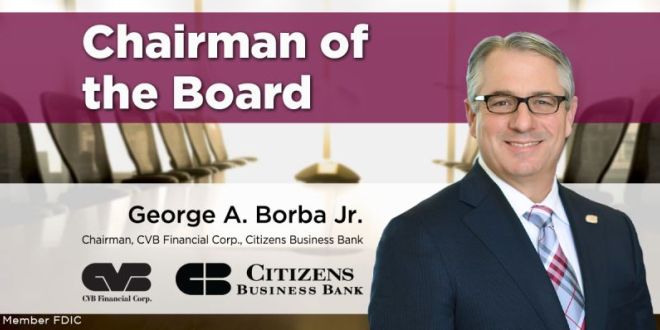 CVB Financial, CBB make board changes