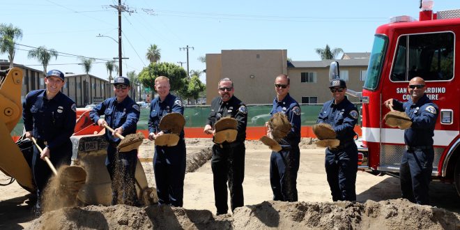 New SB County fire station breaks ground