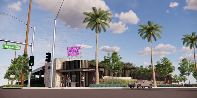 Restaurant under construction in Rancho Cucamonga